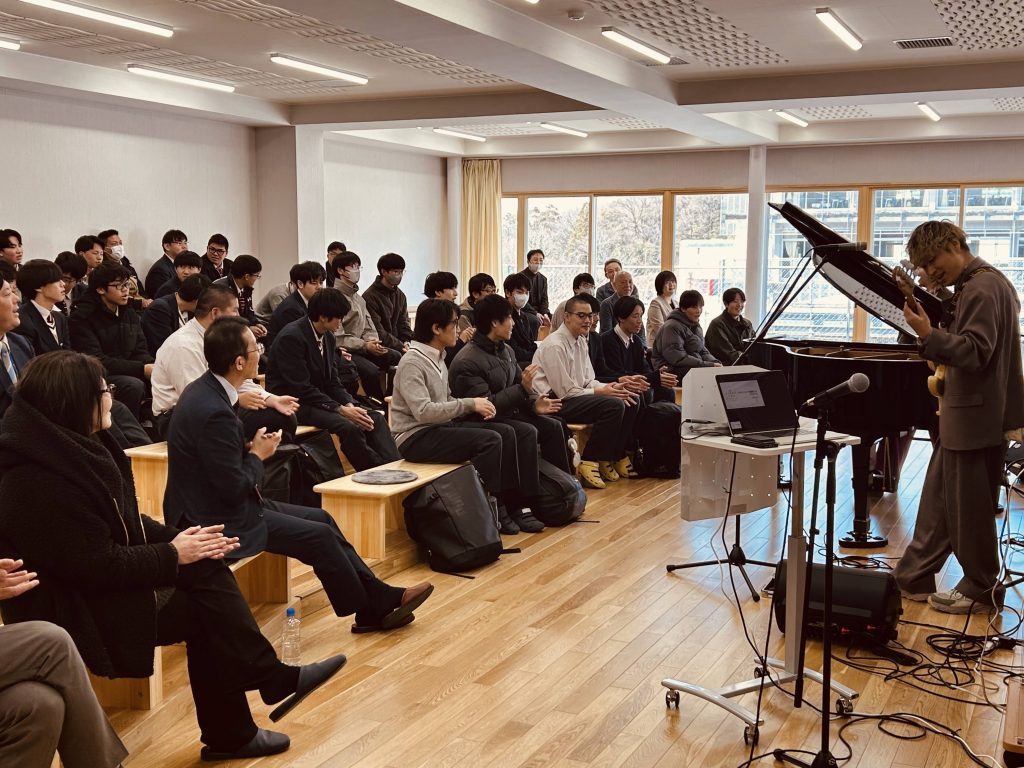 言葉だけでなく、音楽を通しても「夢志」や「想い」が共有されました。